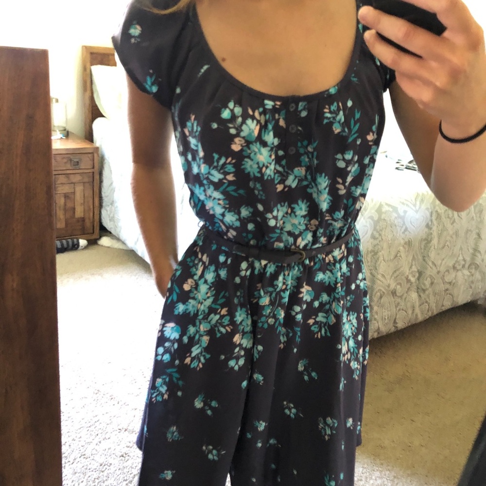 Lauren Conrad Belted Dress with pockets